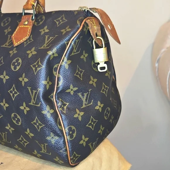 5 PCS Louis Vuitton Monogram Speedy 30 Handbag Bundle - Picture 3 of 17